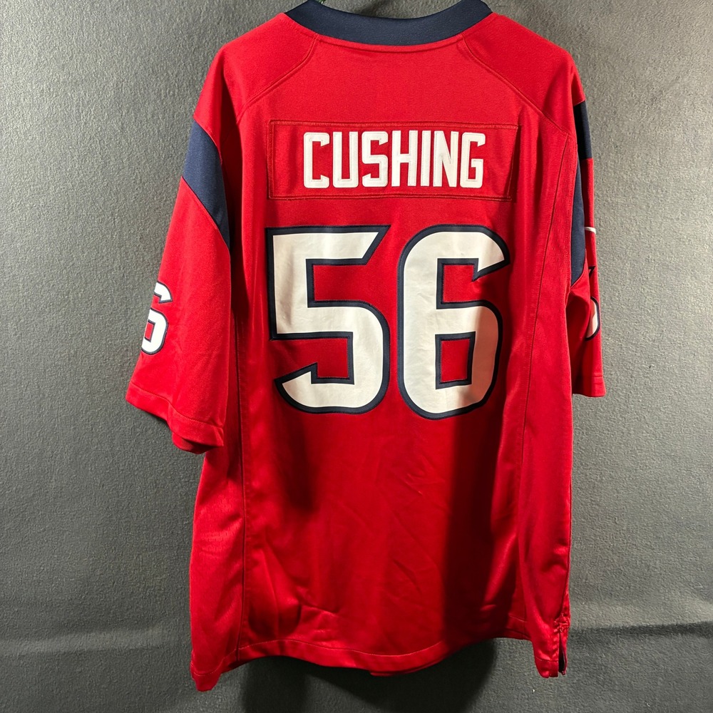 Nike men football jersey xl red Houston Texans Brian Cushing sport mesh team